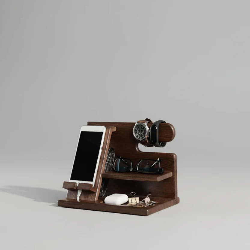 Wood Docking Station