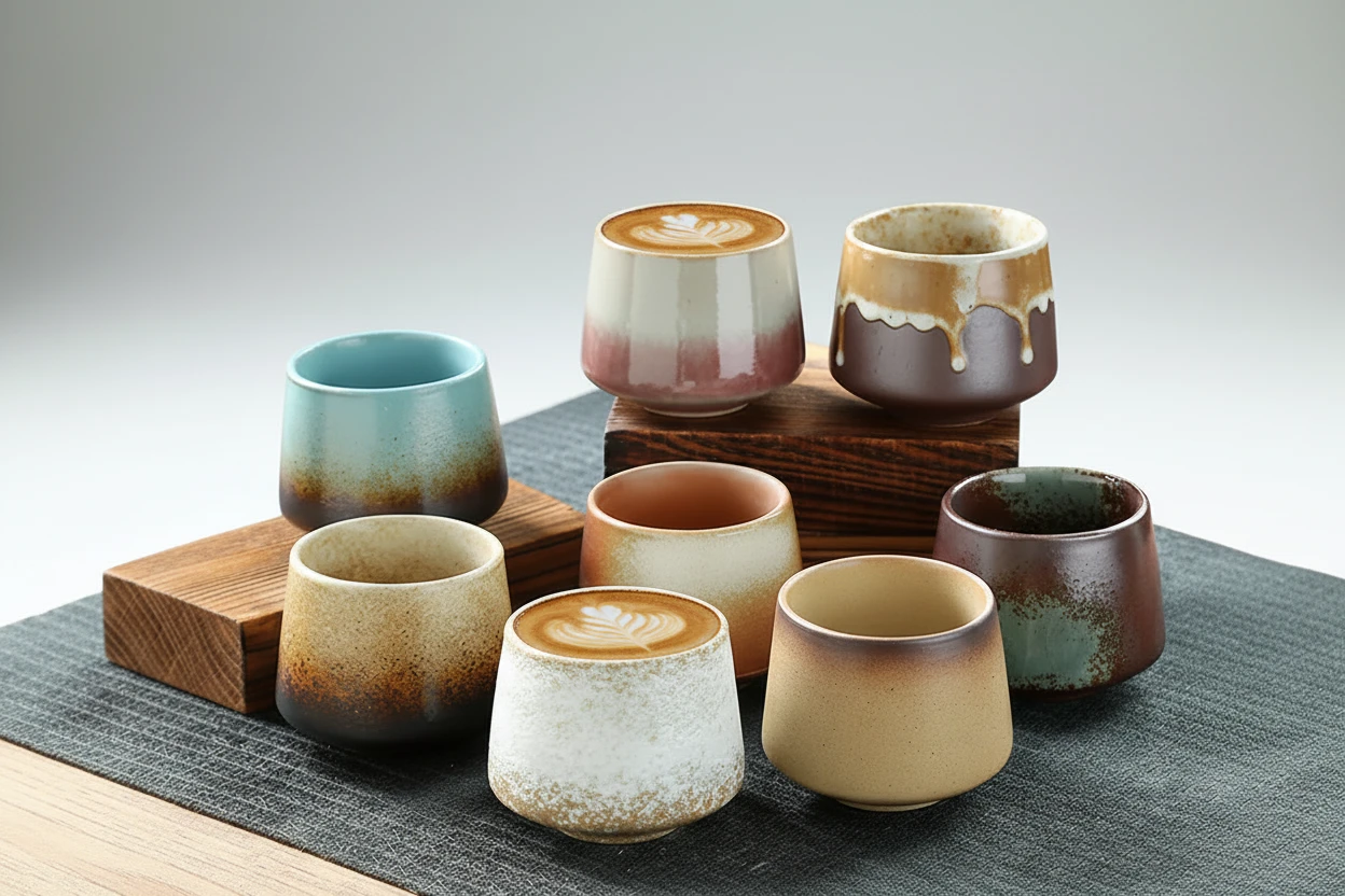 Ceramic Vintage Coffee Cup