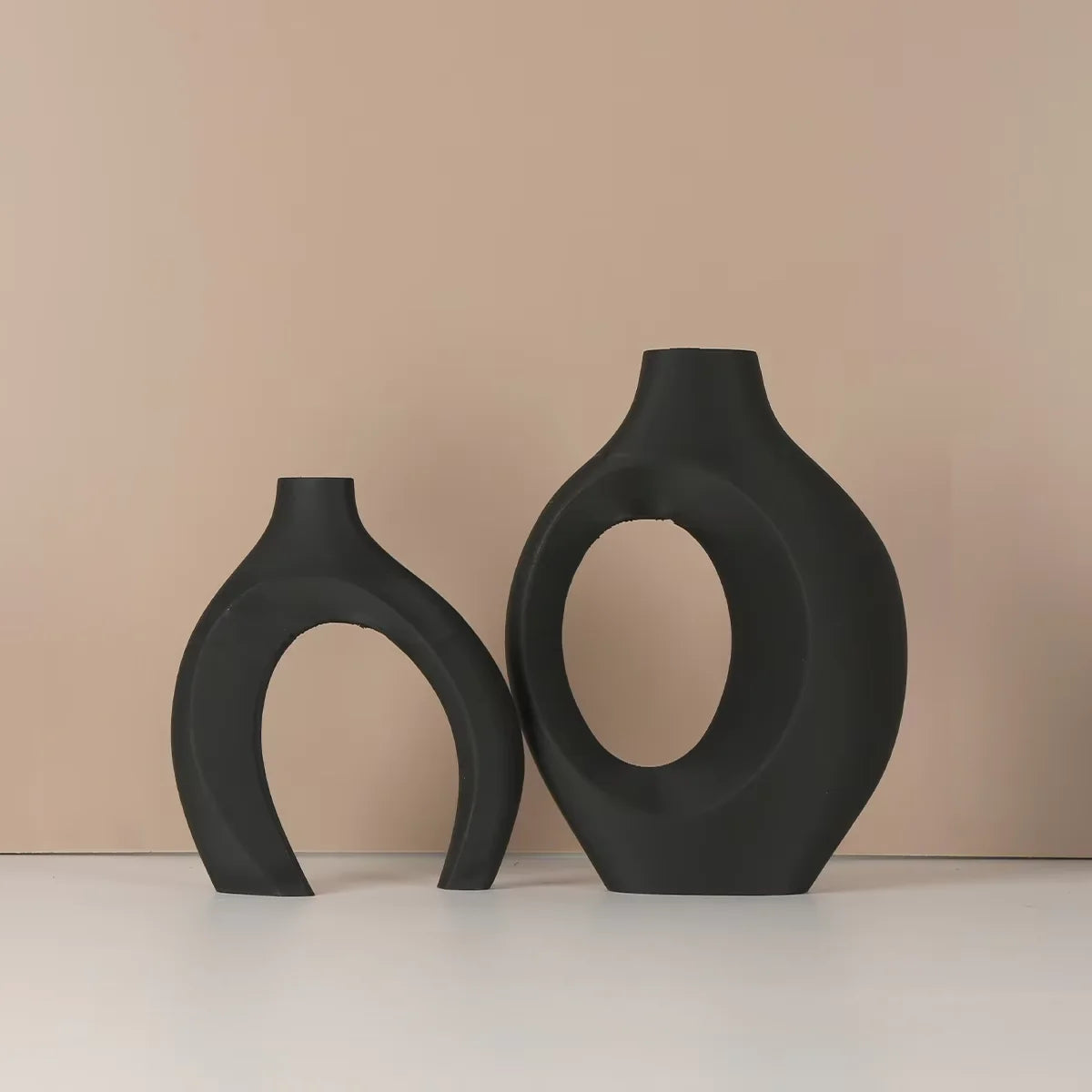 Nordic Modern Ceramic Vase Set of 2